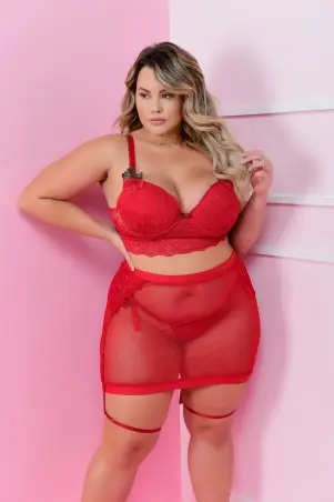 L'amour Curves Fetish Skirt