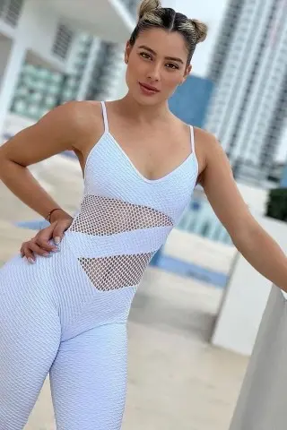 Macacão New Tela White