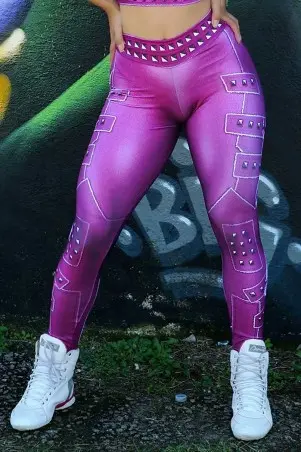 Dynamite Purple Rain Leggings