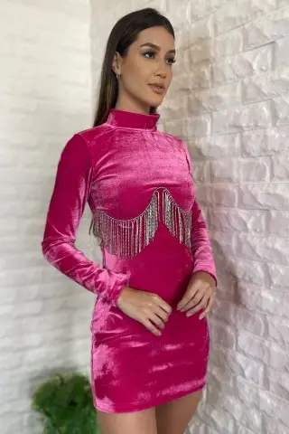 Vestido Kalli Rosa