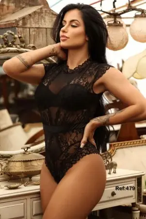 Lingerie Body Black Maguinha