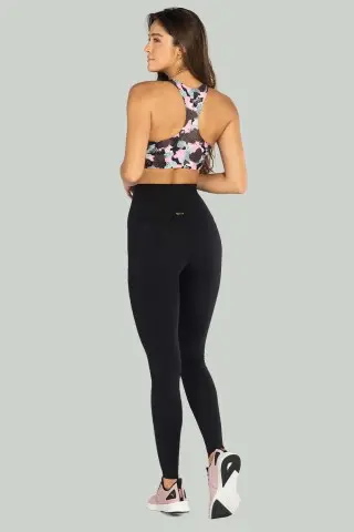 Legging Dussel Emana Cinza Power