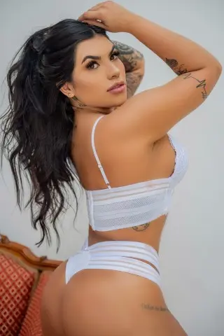 Conjunto Decote Profundo Le Blanc