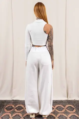 Cropped Pelinho Ombro Aparente