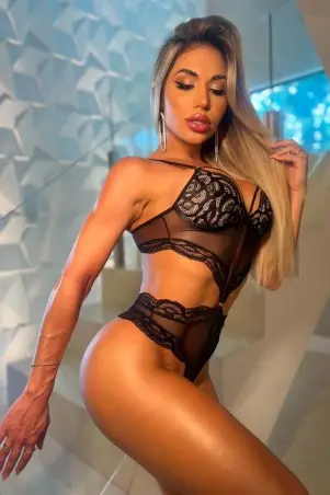 Bodysuit in Lace With Tulle And Padding