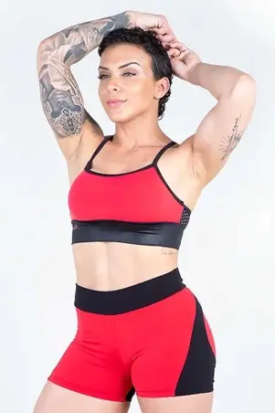 Red Hot Dynamite Fitness Top