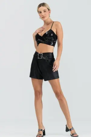 Black Endless Top Labellamafia