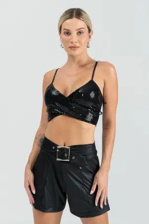 Black Endless Top Labellamafia