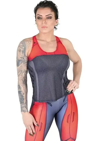 Fitness Tank Dynamite Scarlet Blaze