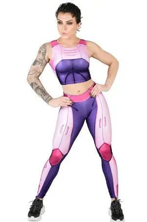 Legging Fitness Dynamite Robo Rose