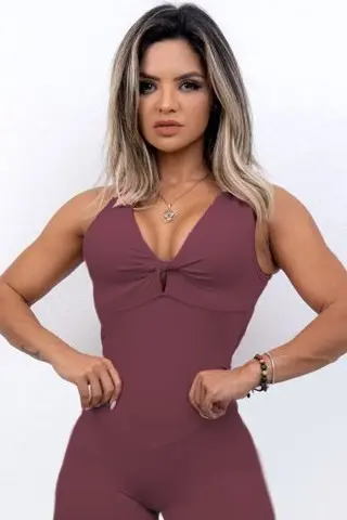 Antique Pink Rainbow Jumpsuit