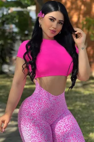 Audaces Pink Flora Jumpsuit