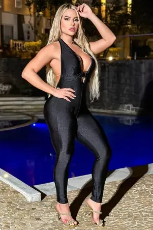 Black Night Treasure Jumpsuit