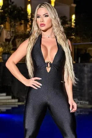 Black Night Treasure Jumpsuit