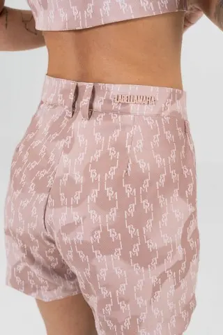 Printed Elementary Top And Shorts Set