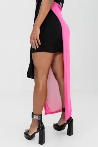 Vestido Malha Involve Rosa