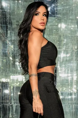 Black Corset Hold Set Black Corset Hold Set