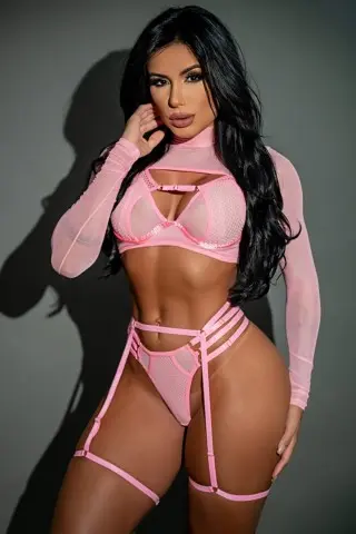 Bolero Anitta Tule Rosa Bebê