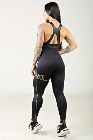 Mage Fitness Jumpsuit Black