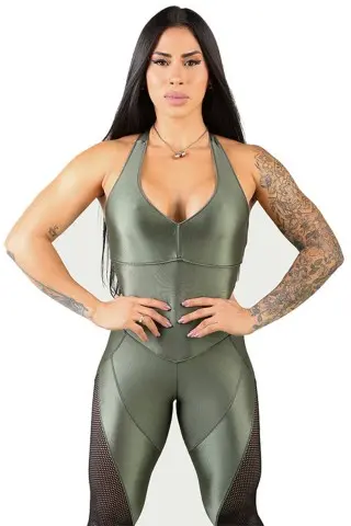Fuel Olive Jumpsuit