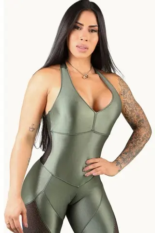 Fuel Olive Jumpsuit
