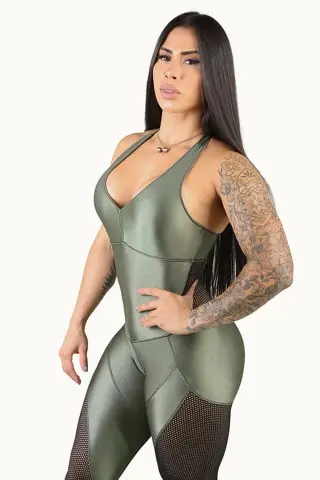 Fuel Olive Jumpsuit