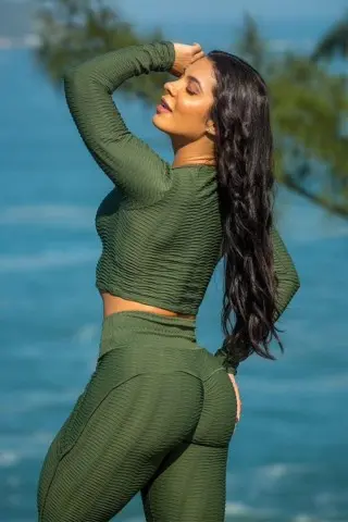 Conjunto Brocado Verde Conjunto Brocado Verde