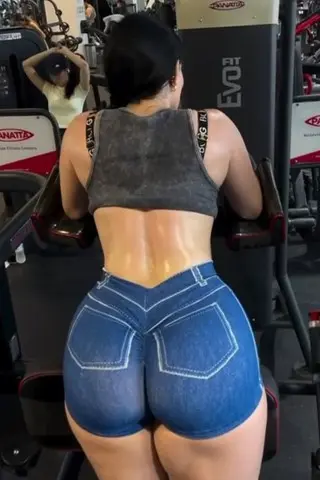 Shorts Fake Jeans Blue Donna Shape