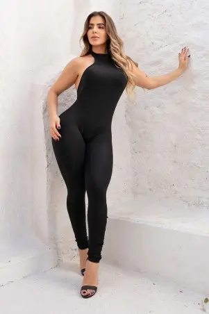 Fortune Black Jumpsuit