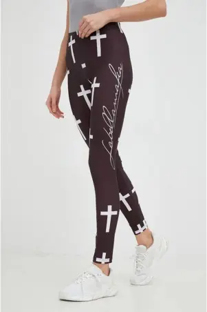Cross Black Leggings