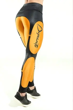 Dynamite Leggings Suspenders Copper