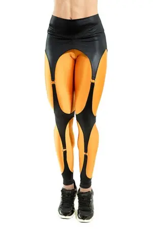 Legging Suspensórios Dynamite Copper