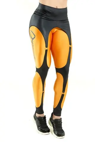 Legging Suspensórios Dynamite Copper