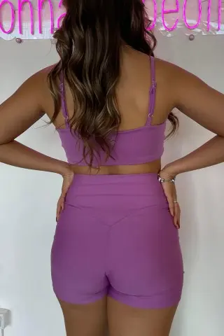 Lilac Adjustable Strap Top