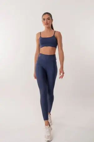 Top Alça Regulável Azul Marinho