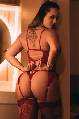 Espartilho Sexy Vermelho