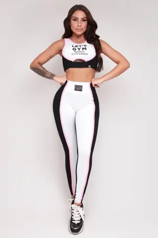 Top Dust White and Black