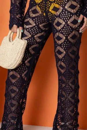 Navy Blue Maragogi Pants