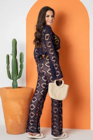 Navy Blue Maragogi Pants Navy Blue Maragogi Pants