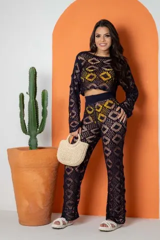 Calça Maragogi Azul Marinho