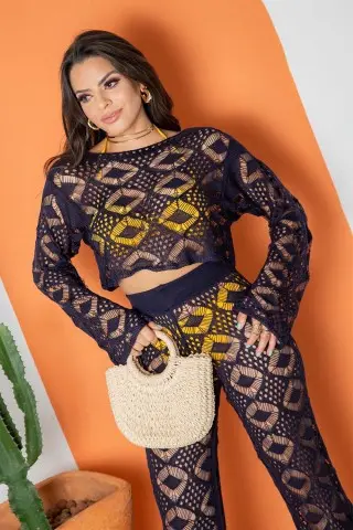 Navy Blue Maragogi Pants Navy Blue Maragogi Pants