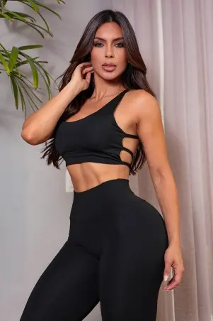 Conjunto Noir Flex