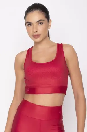 Top Eletro Vermelho
