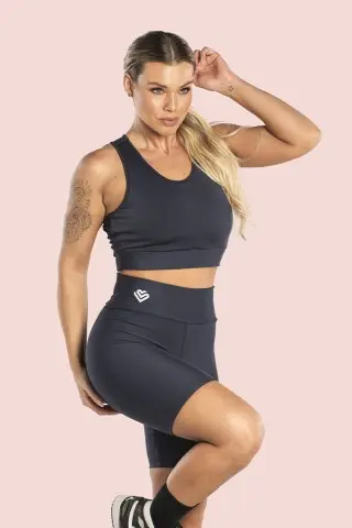 Top Basic Nadador Marinho