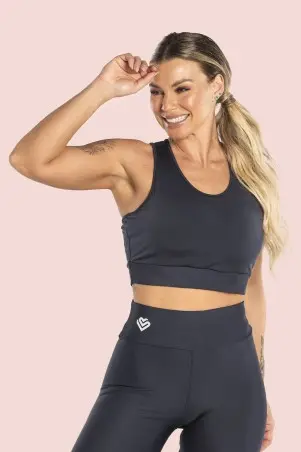 Top Basic Nadador Marinho