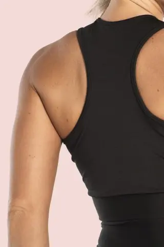 Top Basic Nadador Preto