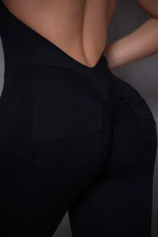 Pump Up Black Jumpsuit Pump Up Black Jumpsuit