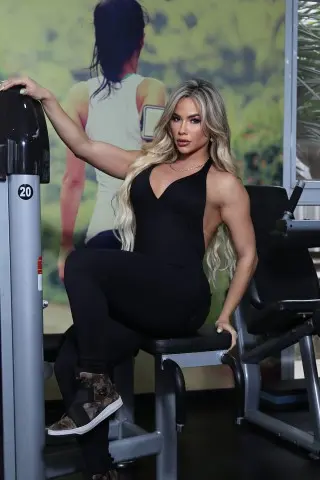 Pump Up Black Jumpsuit Pump Up Black Jumpsuit