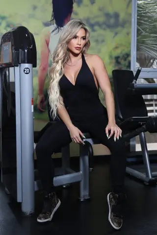 Pump Up Black Jumpsuit Pump Up Black Jumpsuit