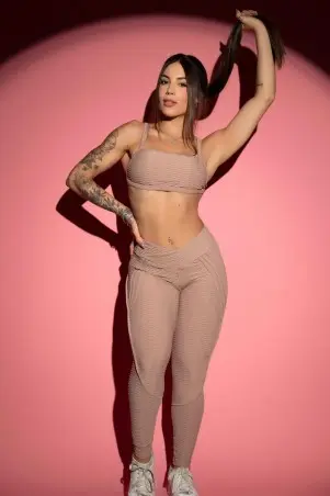 Textured Fitwave Light Brown Set w/u